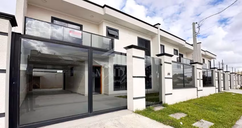 Sobrado novo 3 quartos com 2 suítes a venda no bairro afonso pena, são josé dos pinhais, pr
