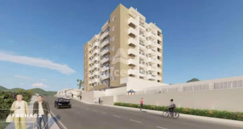 Apartamento amplo de 2 dormitórios com suíte, terraço e Hobby box em Areias - São José - SC