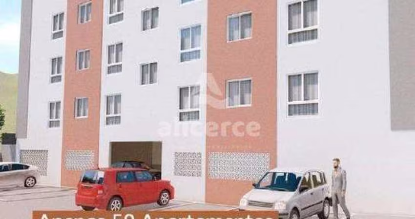 Apartamento em construção com vista mar no Jardim Janaina, Biguaçú - SC