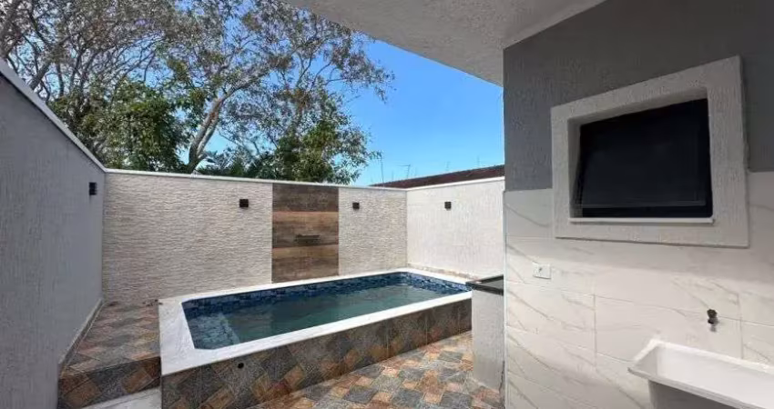 Casa para venda com 2 quartos em bopiranga - itanhaém - sp