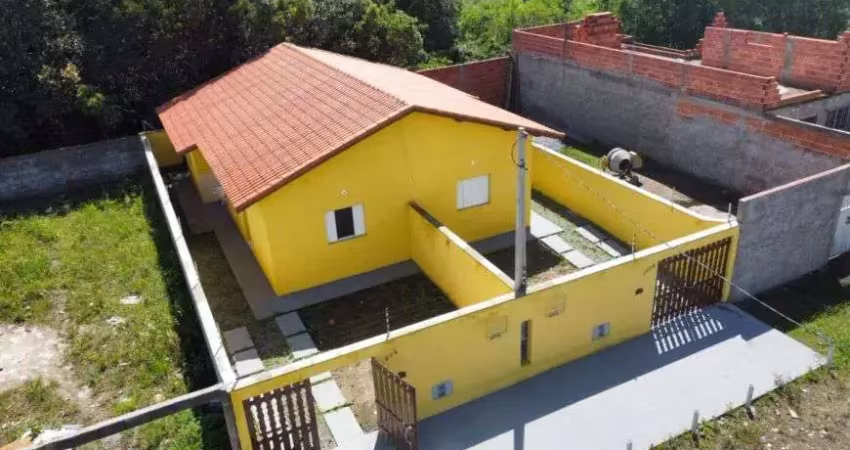 Casa para venda com 2 quartos em bopiranga - itanhaém - sp