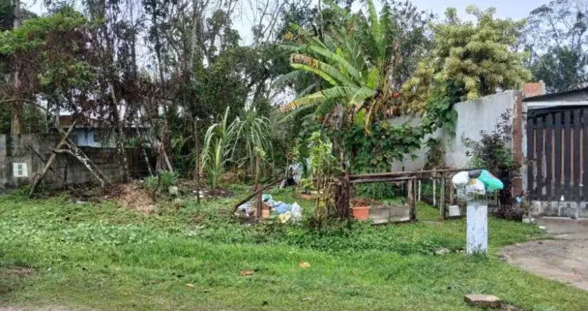 Terreno para venda tem 312 metros quadrados em jardim palmeiras - itanhaém - sp