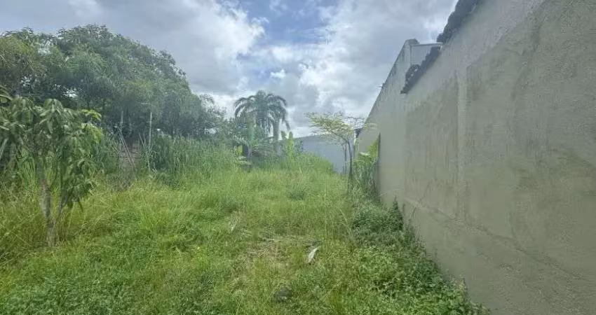 Terreno para venda tem 269 metros quadrados em jardim palmeiras - itanhaém - sp
