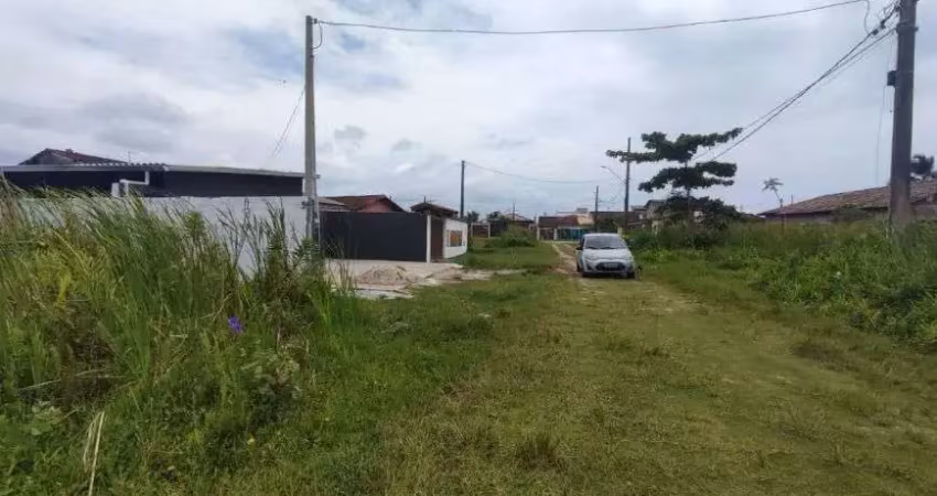 Terreno para venda tem 250 metros quadrados em balneário gaivota - itanhaém - sp