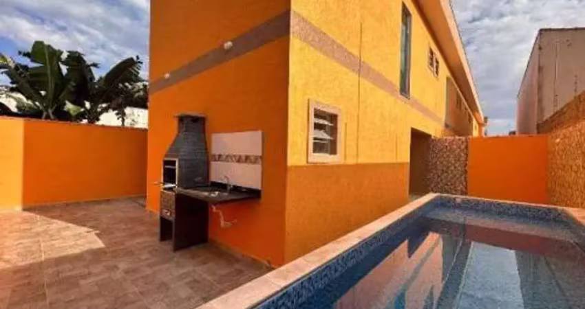 Casa em condomínio fechado com 2 quartos à venda no Cibratel II, Itanhaém 