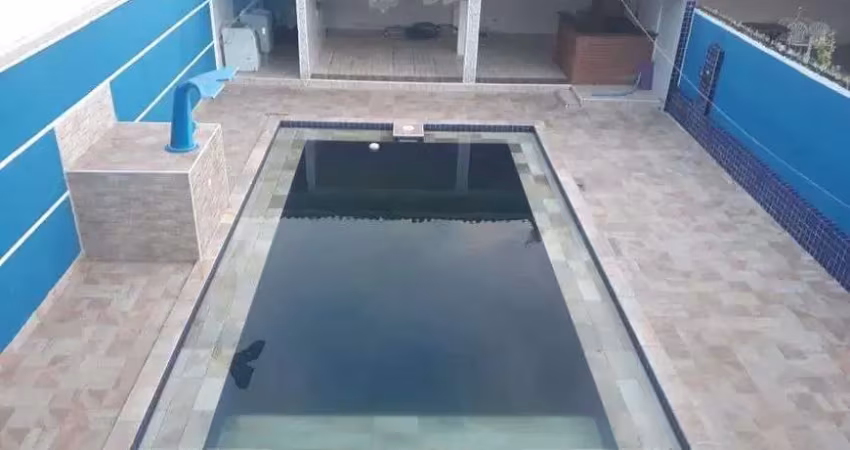 Casa alto padrão lado praia com 4 quartos ,piscina no bairro cibratel em itanhaem