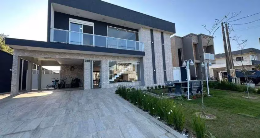 Casa em condomínio possui 489 metros quadrados com 7 quartos em jardim guacyra - itanhaém - sp