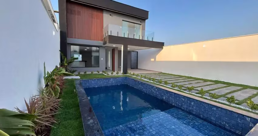 Casa Duplex Nova com Piscina Privativa 4 Suítes no Araçagy, São José de Ribamar MA- Imperdível!