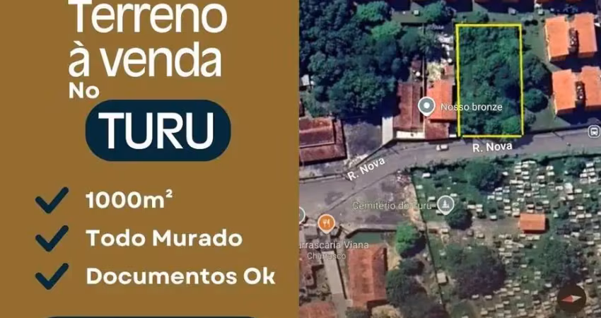 Terreno de 1.000 m² à Venda  Rua Nova, Início da Estrada do Parque Vitória  Turu, São Luis MA