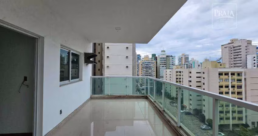 3 quartos novinho, sol da manhã, muito amplo com 120 m² na praia da costa. lazer na cobertura