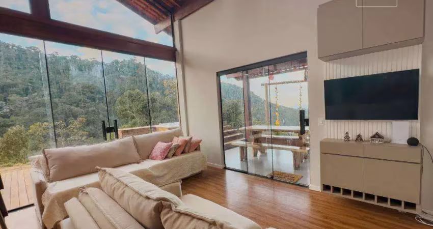 Casa com 3 dormitórios à venda, 135 m² por r$ 1.490.000 - santa teresa/es