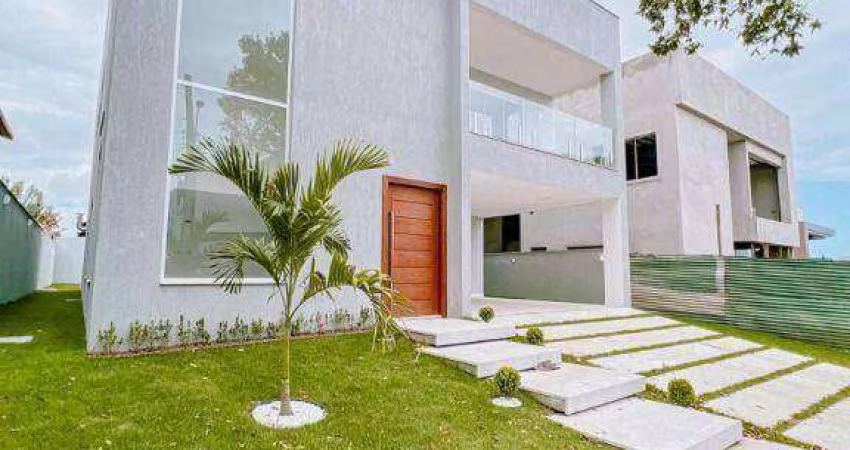 Casa com 4 dormitórios à venda, 380 m² por R$ 2.850.000,00 - Boulevard Lagoa - Serra/ES