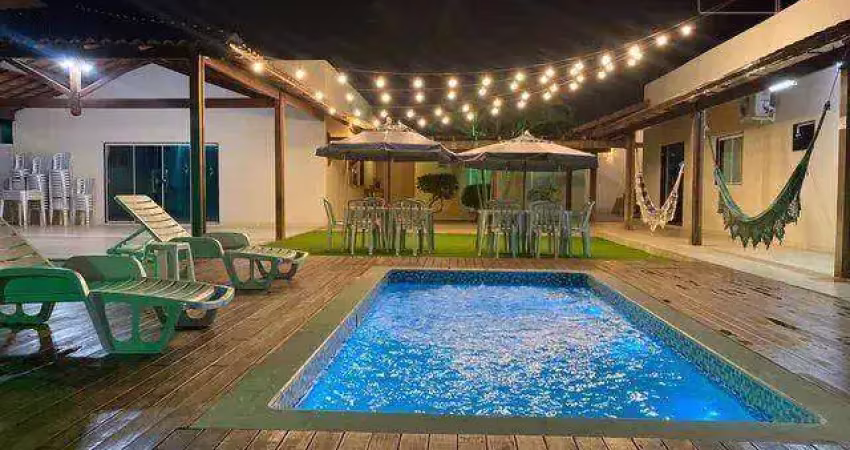 Casa com 5 dormitórios à venda, 250 m² por r$ 1.100.000,00 - balneário ponta da fruta - vila velha/es