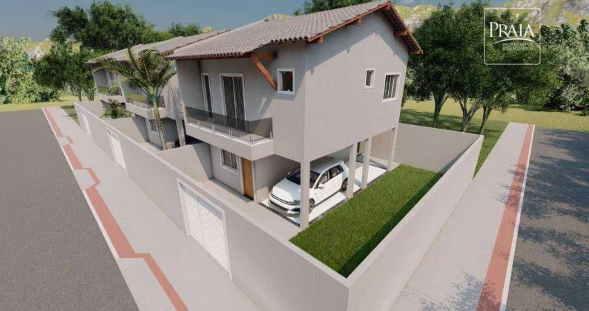 Casa Duplex 3/4 com suíte e varanda e acabamento de alto padrão, A 800m da Praia de Jacaraípe – Jardim Atlântico, Serra/ES