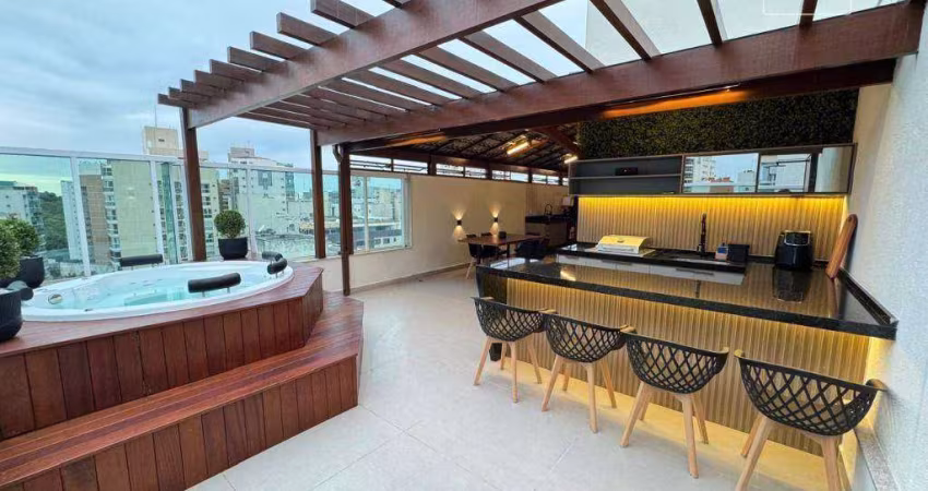 Cobertura com 4 dormitórios à venda, 180 m² por R$ 1.680.000 - Praia da Costa/Castanheiras- Vila Velha/ES