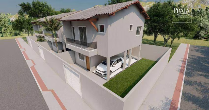Casa Duplex 3/4 com suíte e varanda e acabamento de alto padrão, A 800m da Praia de Jacaraípe – Jardim Atlântico, Serra/ES