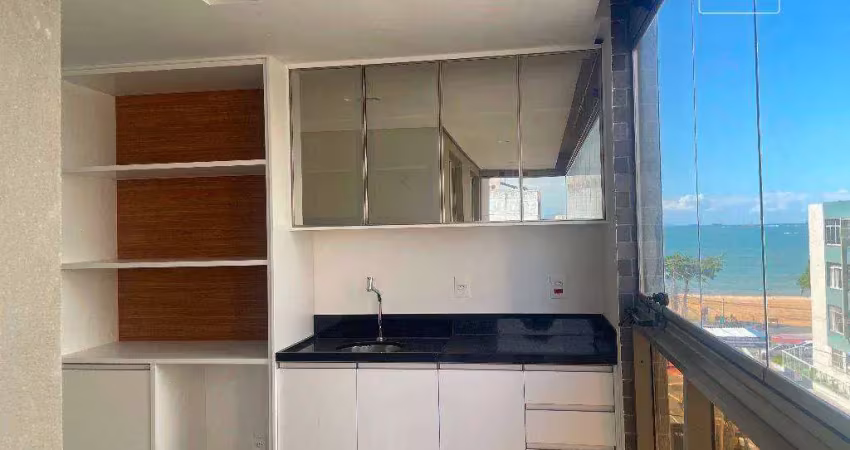 Apartamento com 4 dormitórios à venda, 115 m² por r$ 1.950.000,00 - praia da costa - vila velha/es
