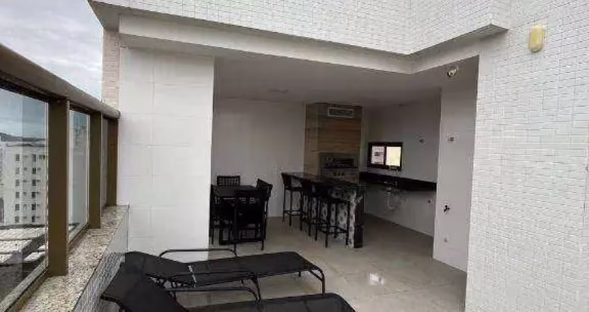 Apartamento com 3 dormitórios à venda, 100 m² por r$ 1.350.000 - praia do morro - guarapari/es