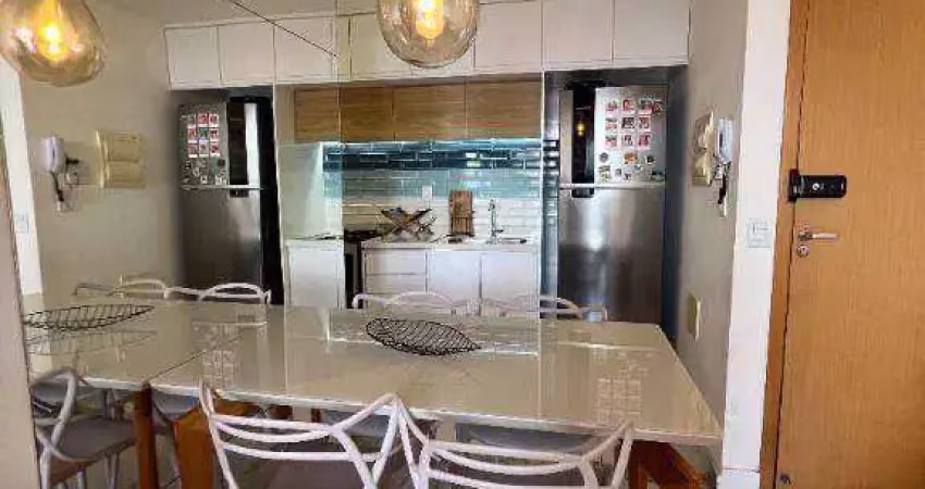 Apartamento com 2 dormitórios à venda, 60 m² por r$ 690.000,00 - praia de itaparica - vila velha/es