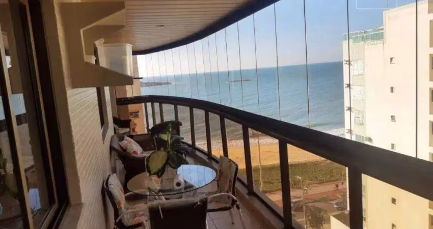 Apartamento com 4 dormitórios à venda, 172 m² por r$ 2.500.000,00 - praia de itaparica - vila velha/es