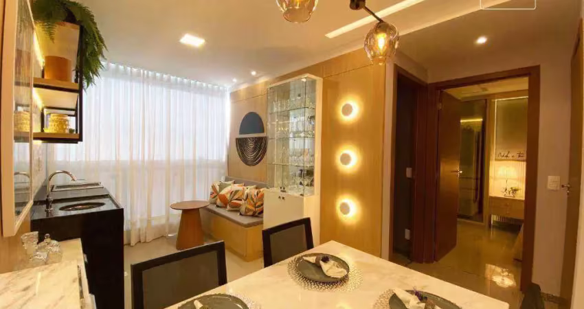 Apartamento com 2 dormitórios à venda, 58 m² por r$ 993.767 - itaparica - vila velha/es
