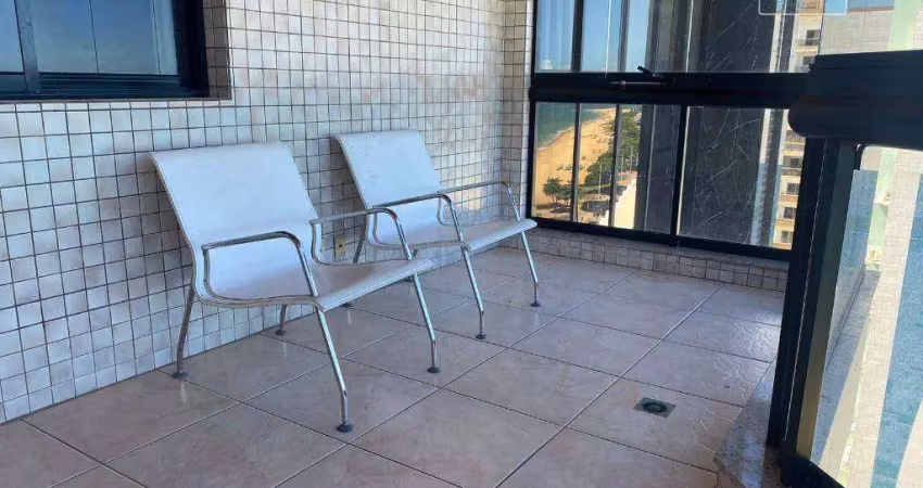 Apartamento com 4 dormitórios à venda, 168 m² por r$ 2.500.000,00 - praia de itaparica - vila velha/es