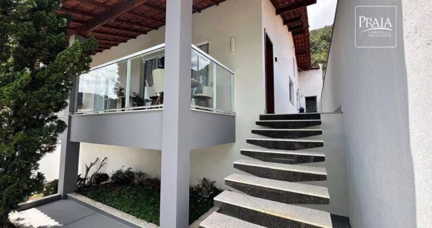 Casa com 3 dormitórios à venda, 300 m² por r$ 2.500.000,00 - carlos schwambach - domingos martins/es