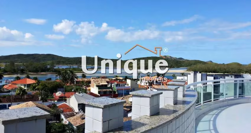 Cobertura, 190m2, Passagem - Cabo Frio, à venda por R$ 1.900.000,00