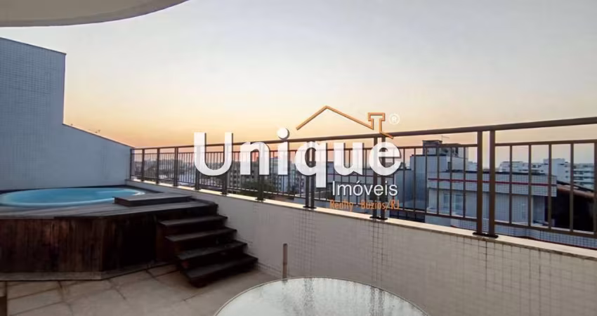 Cobertura com espaço gourmet e hidro, no Braga à venda por R$1.200.000,00.