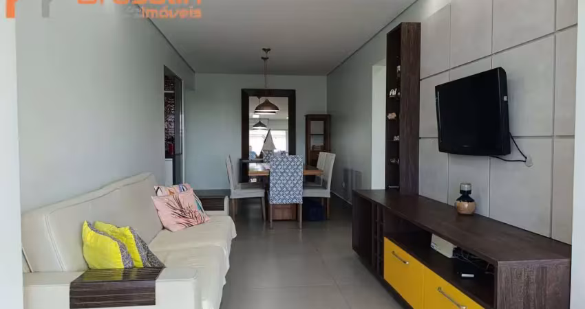 Apartamento alto padrão 2 dormitórios sendo uma suíte sacada gourmet vista mar