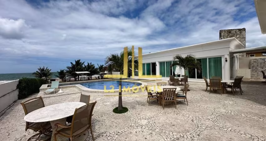CASA DUPLEX - 6 QUARTOS SENDO 5 SUÍTES - VISTA MAR - PORTEIRA FECHADA -  LAURO DE FREITAS