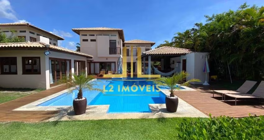 CASA LUXUOSA - 4 SUÍTES - PORTEIRA FECHADA - MATA DE SÃO JOÃO