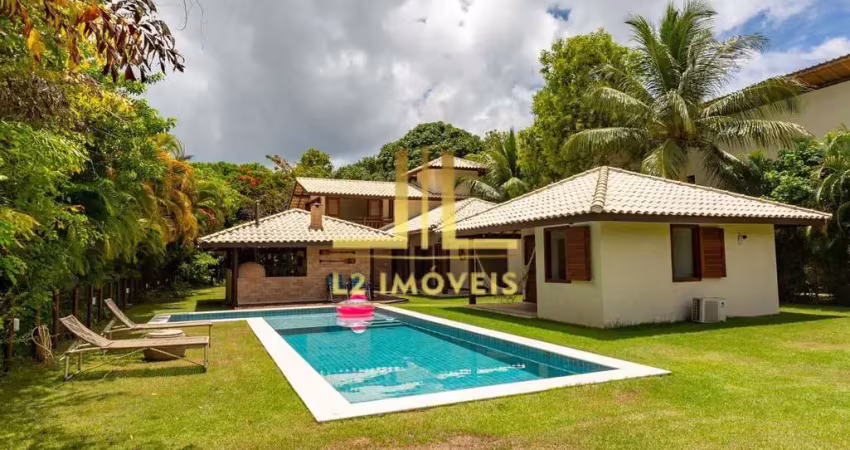 Casa 5/4 sendo 3 suítes porteira fechada no quinta das lagoas em itacimirim r$ 2.200.000,00