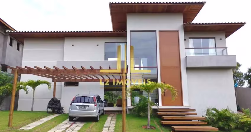 MARAVILHOSA MANSÃO - 6 SUÍTES - 400M² - ILHA DOS PÁSSSAROS - PRAIA DO FORTE