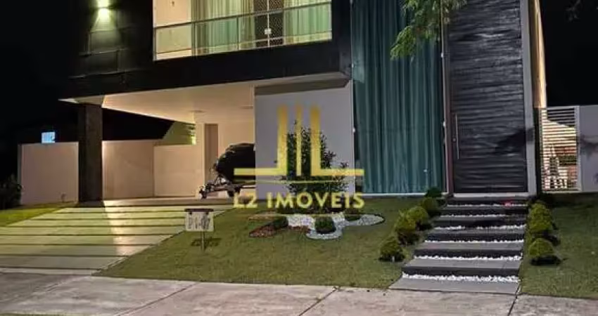 Casa alto padrão em condomínio - 5 suítes - alphaville litoral norte i
