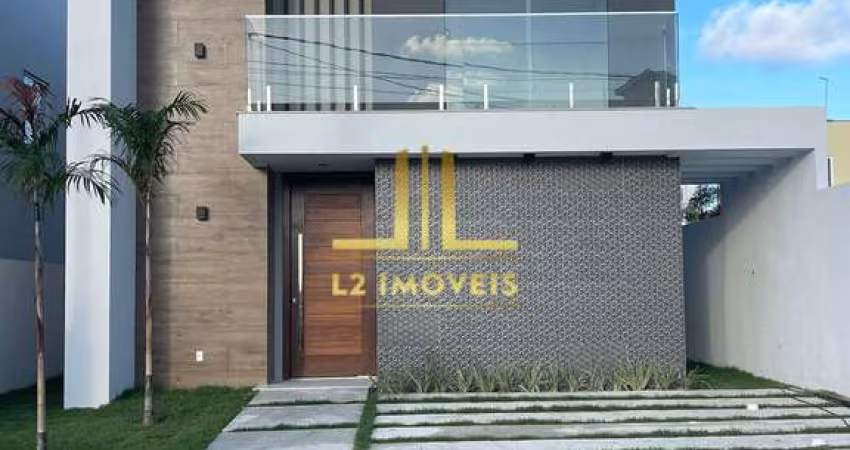 CASA LUXUOSA - 4 QUARTOS SENDO 3 SUÍTES - ABRANTES
