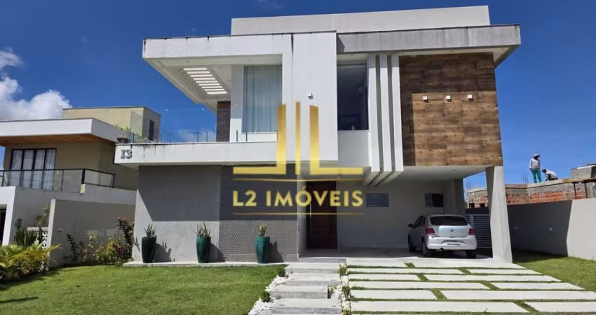 CASA LUXUOSA - 4 SUÍTES - ALPHAVILLE LITORAL NORTE 3