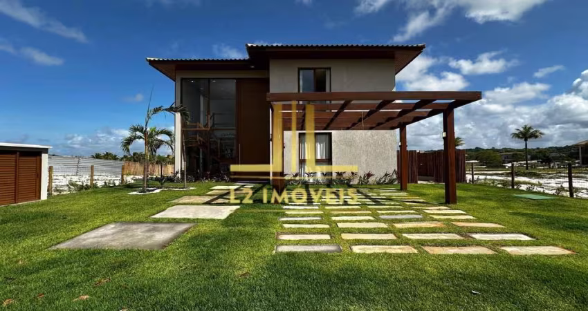 CASA LUXUOSA - 5 SUÍTES - PORTEIRA FECHADA - COSTA DO SAUÍPE