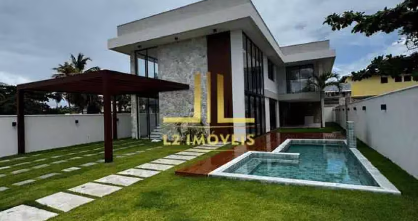 CASA NOVA - 7 SUÍTES - 422M² - COND. PARAÍSO - GUARAJUBA