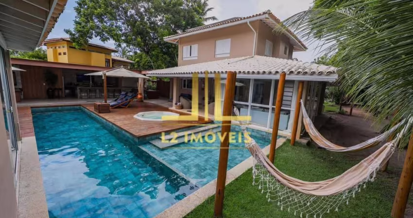 CASA LUXUOSA - 5 SUÍTES - PORTEIRA FECHADA - QUINTAS DE SAUÍPE