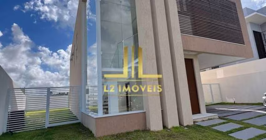 CASA - 5/4 SENDO 4 SUÍTES - 266M² - ALPHAVILLE LITORAL NORTE 2