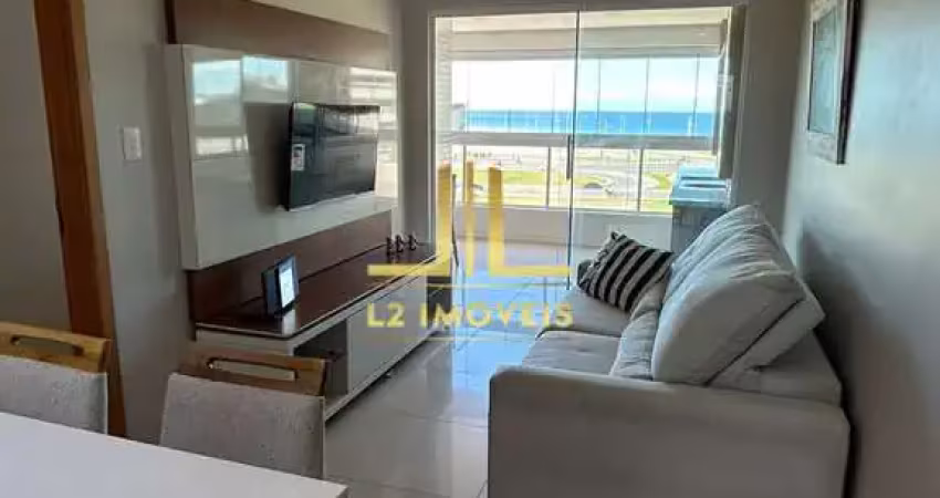 Quarto e sala - 45m² - vista mar - porteira fechada - jardim armação