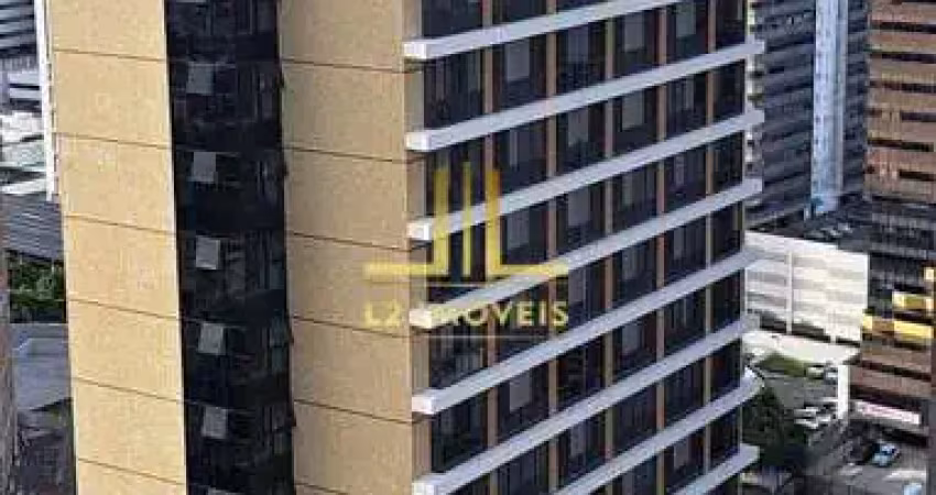 Studio - 20m² - mobiliado - andar alto - caminho das árvores