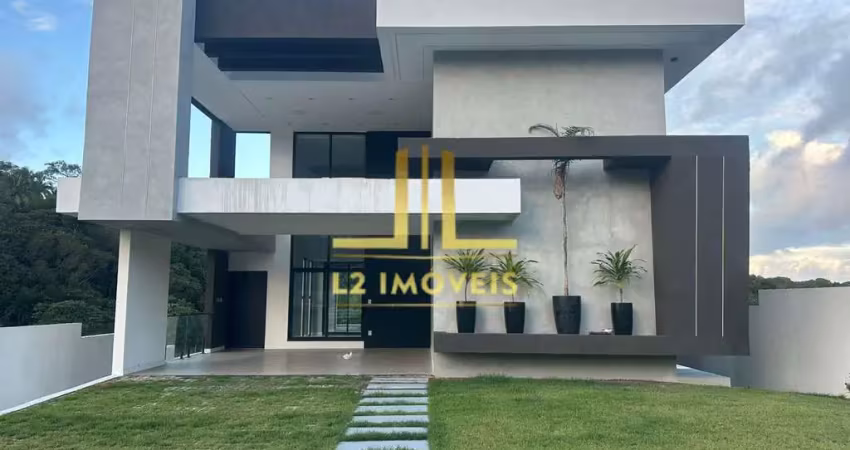 Maravilhosa casa - 4 suítes - 280m² - alphaville litoral norte 3