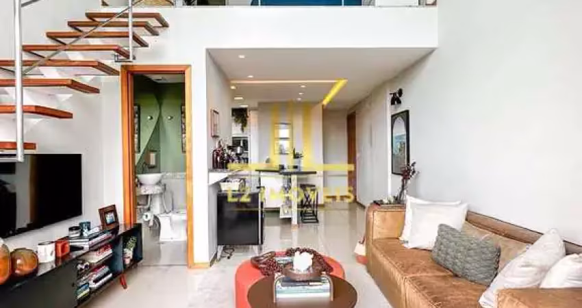 Apartamento loft - quarto e sala - nascente - vista mar - patamares