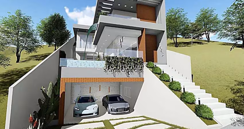 Casa em condomínio fechado com 4 quartos à venda na Rua Professor Virgílio Pereira da Silva, Vina Del Mar, Juiz de Fora