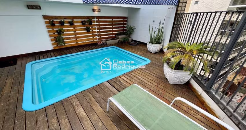 Cobertura triplex - a 1 quadra do mar
