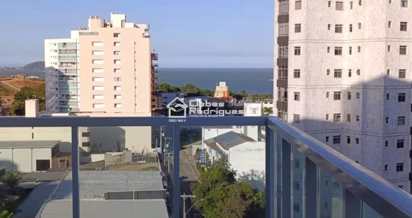 Apartamento de 3 quartos com vista para o mar na praia do morro em Guarapari.