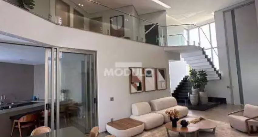 Casa de condomínio à venda, 5 quartos, 5 suítes, 6 vagas, jardim sul - uberlândia/mg