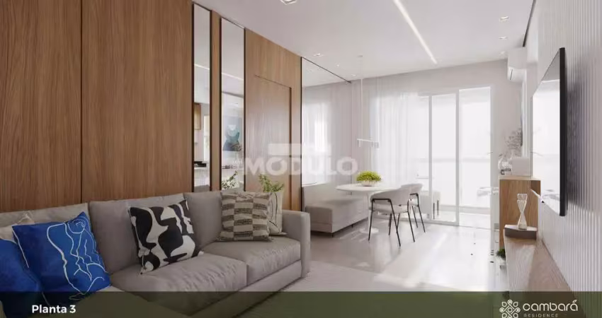 APARTAMENTO à venda, 2 quartos, 1 suíte, 2 vagas, TIBERY - Uberlândia/MG